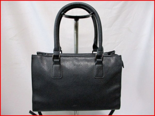 EMODA/エモダ◇2way ハンドバッグ ビジネス BK 斜め掛け W34.5cm拍卖
