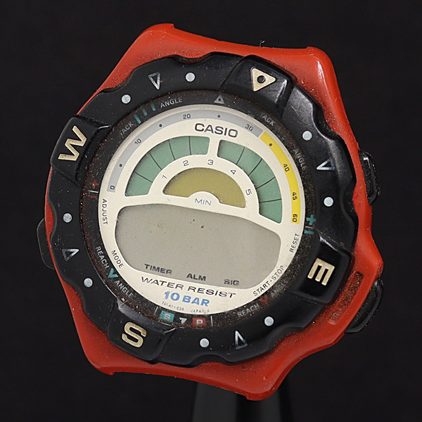 カシオ ヴィンテージスポーツ TRW-110 QZ デジタル文字盤 メンズ腕時計 2000000 NSK SMZ拍卖