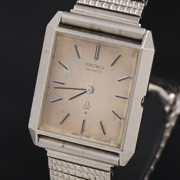 QZ セイコー 4130-5001 シルバー文字盤 レディース腕時計 2000000 NSK KRK拍卖
