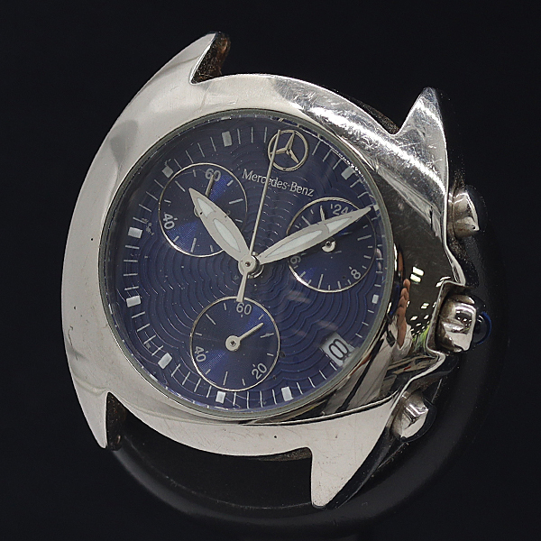 メルセデスベンツ ブルー文字盤 QZ メンズ腕時計 2000000 NSK KTU拍卖
