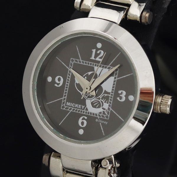 ディズニー ミッキーマウス Royal Victory Limited QZ シルバー文字盤 レディース腕時計 KRH 2000000 NSK拍卖