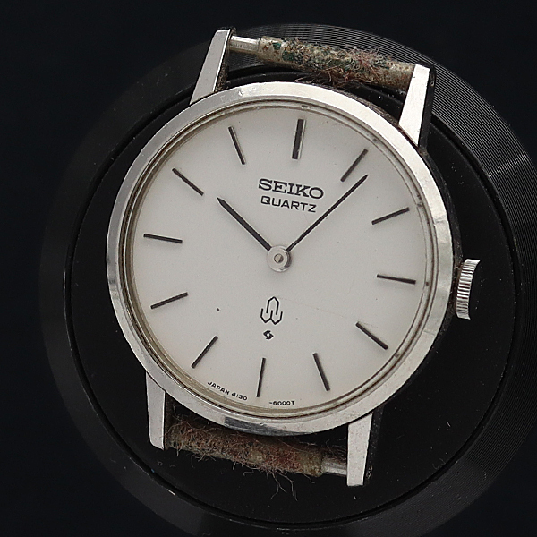 セイコー 4130-6001 QZ シルバー文字盤 レディース腕時計 2000000 NSK MST拍卖