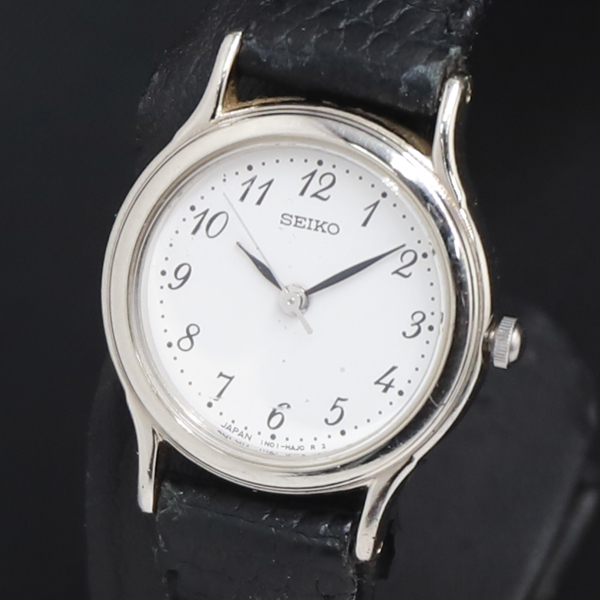 QZ セイコー 1N01-0DR0 白文字盤 レディース腕時計 2000000 NSK KRK拍卖