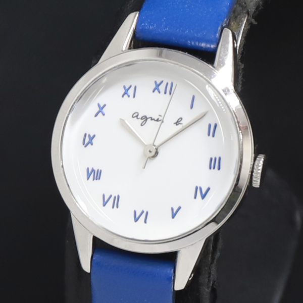 QZ アニエスベー VJ21-KS60 白文字盤 レディース腕時計 2000000 NSK KRK拍卖