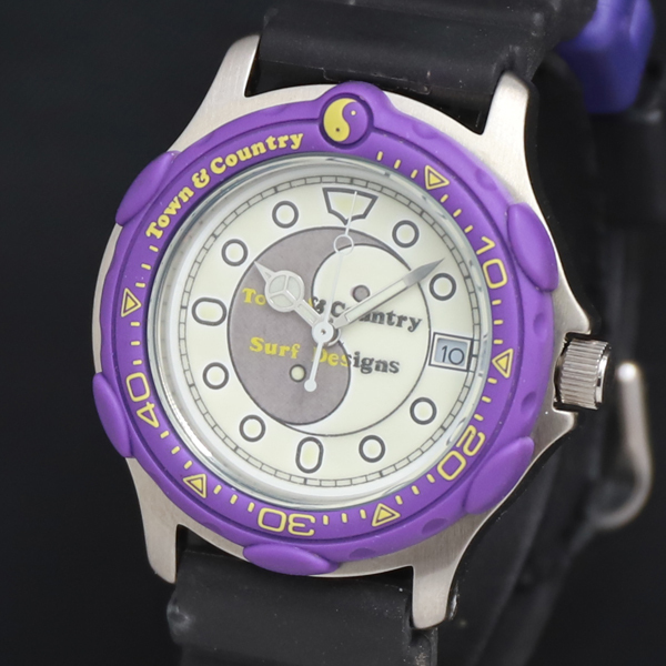 QZ タウン&カントリー C77325-00 白文字盤 デイト レディース腕時計 2000000 NSK KRK拍卖