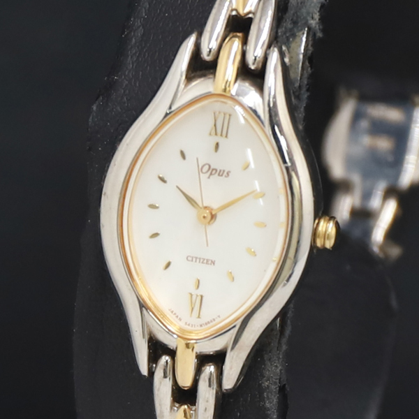 QZ シチズン Opus 5431-H09491 白文字盤 レディース腕時計 2000000 NSK KRK拍卖
