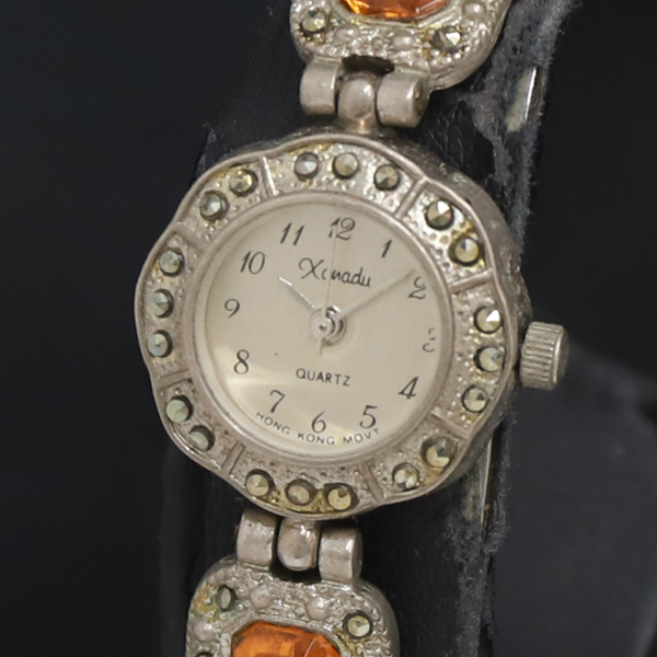QZ Xanadu シルバー文字盤 ラウンド レディース腕時計 2000000 NSK KRK拍卖