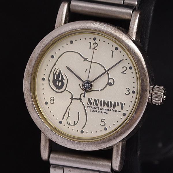 スヌーピー QZ アイボリー文字盤 レディース腕時計 2000000 NSK ONS拍卖