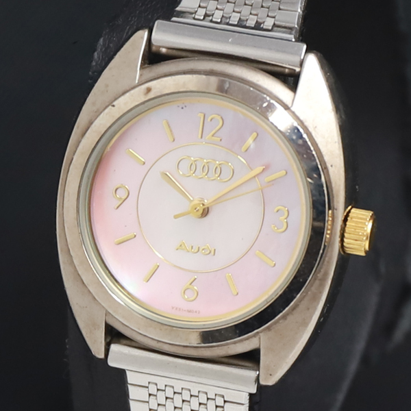QZ AUDI ラウンド シェル文字盤 レディース腕時計 2000000 NSK KRK拍卖