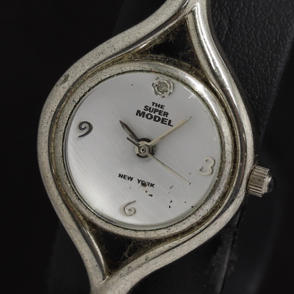 ザスーパーモデル S-1017 QZ ホワイト文字盤 レディース腕時計 2000000 NSK KTS拍卖