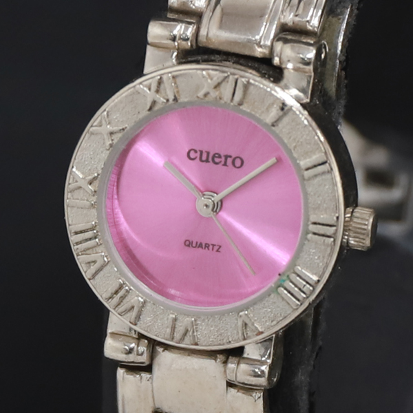 QZ CUERO LUCK ピンク文字盤 レディース腕時計 2000000 NSK KRK拍卖