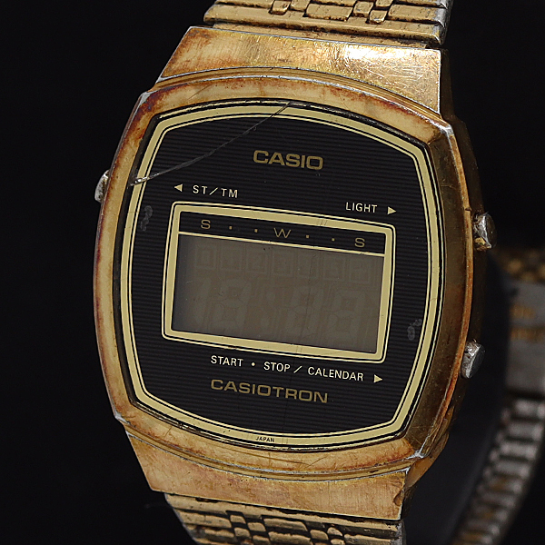 カシオ カシオトロン 31CGS-10 QZ デジタル文字盤 メンズ腕時計 2000000 NSK ONS拍卖