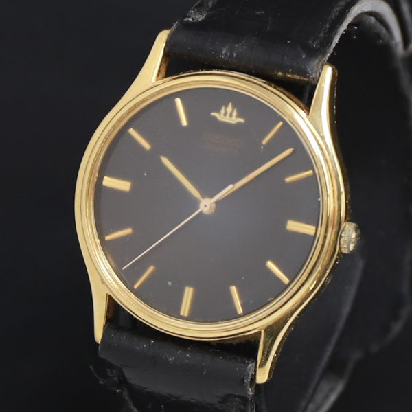 QZ セイコー V701-7020 黒文字盤 レディース腕時計 2000000 NSK KRK拍卖