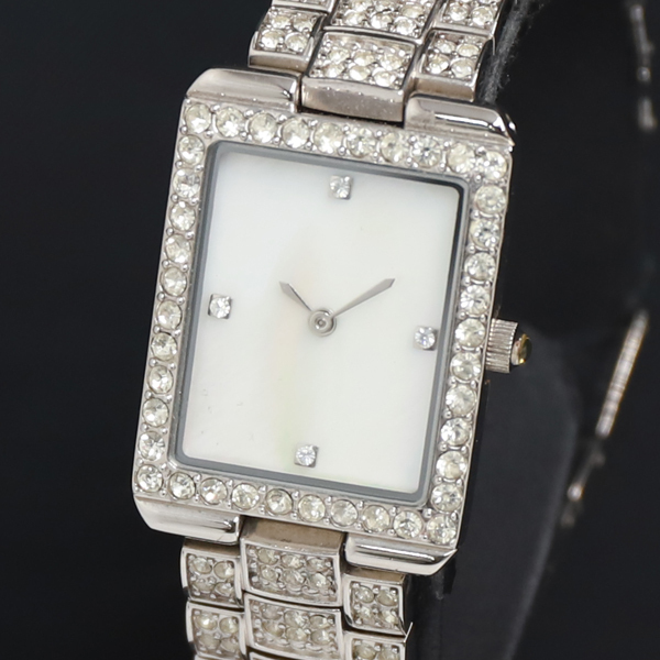 稼働 QZ 石付 エポカ ザ ショップ シェル文字盤 レディース腕時計 2000000 NSK KRK拍卖