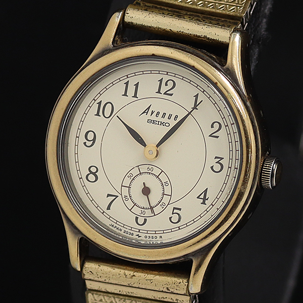 セイコー アベニュー 2G38-0160 QZ アイボリー文字盤 レディース腕時計 OWD 2000000 NSK拍卖