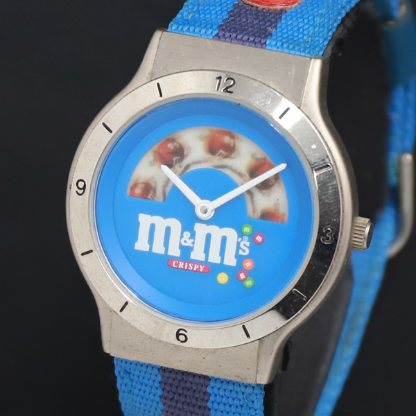 QZ M&M クリスピー 青文字盤 ラウンド レディース腕時計 2000000 NSK KRK拍卖
