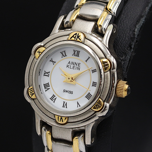 稼働 アンクライン QZ ホワイト文字盤 コンビ 12/6004.5 レディース腕時計 2000000 NSK KMR拍卖