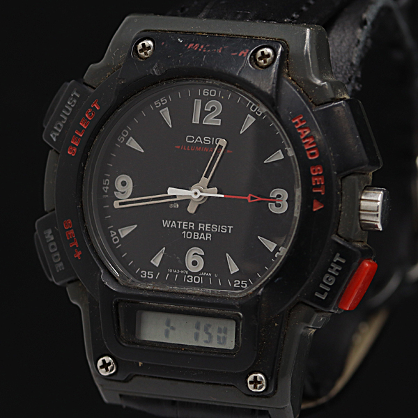 稼働 カシオ Gショック QZ デジタル文字盤 AQ-150W メンズ腕時計 2000000 NSK KMR拍卖