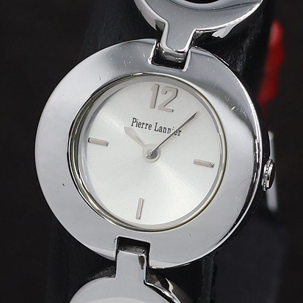稼働 ピエールラニエ QZ 134G7 シルバー文字盤 ラウンド レディース腕時計 2000000 NSK OMI拍卖