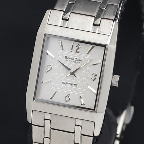 稼動 QZ Roven Dino RD-3221 シルバー文字盤 レディース腕時計 KRK 2000000 NSK拍卖