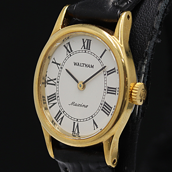 ウォルサム マキシム QZ 白文字盤 620510 レディース腕時計 2000000 NSK KMR拍卖