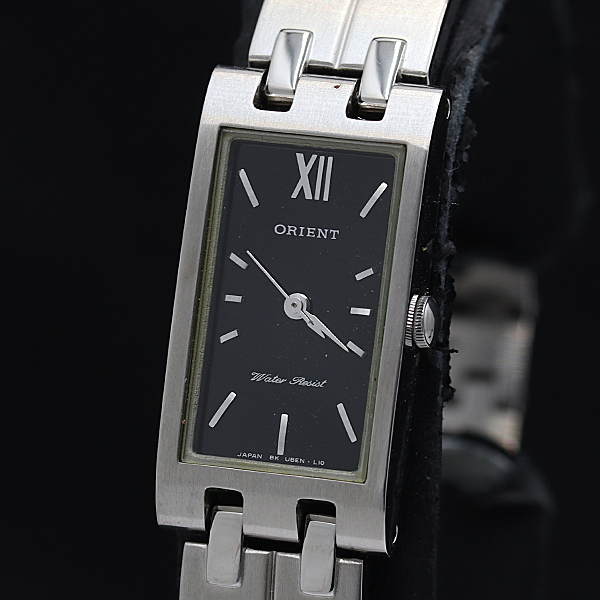 オリエント スクエア QZ ブラック文字盤 レディース腕時計 TKD 2000000 NSK拍卖