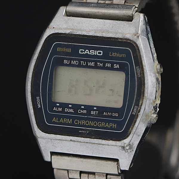 カシオ アラームクロノ デジタル文字盤 ヴィンテージ QZ A657 メンズ腕時計 OGH 2000000 NSK拍卖
