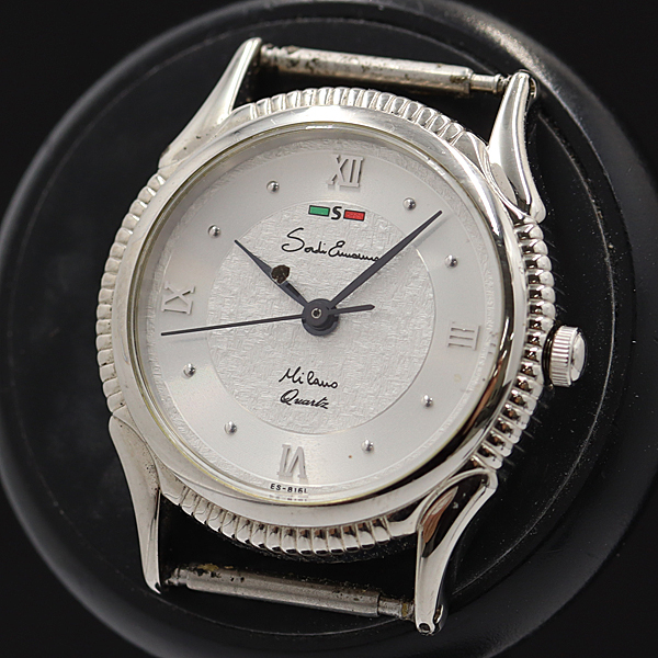 ソルディエルマーノ QZ シルバー文字盤 本体 SV925 レディース腕時計 KMR 2000000 NSK拍卖