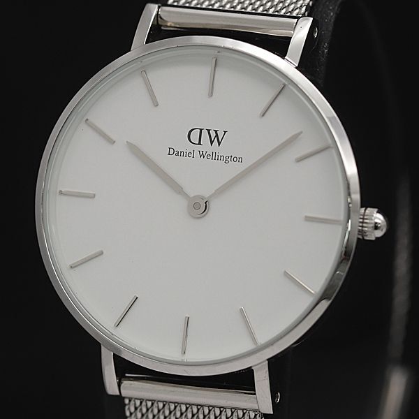 稼働 良品 ダニエルウェリントン B32S6 QZ 32mm 白文字盤 メンズ/レディース腕時計 KTR 2000000 NSK拍卖