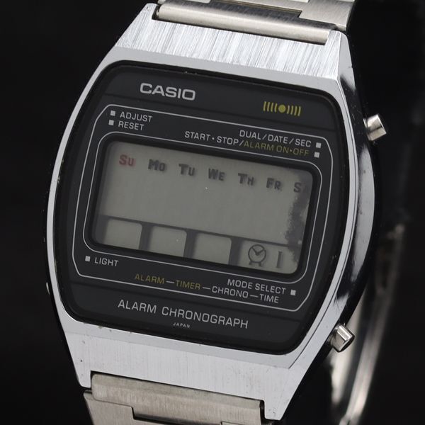 カシオ 129 S011 アラームクロノ QZ デジタル文字盤 メンズ/レディース腕時計 TKD 2000000 NSK拍卖