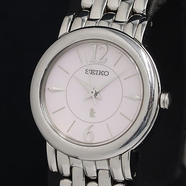 保/箱付き セイコー ルキア QZ ピンク文字盤 1N01-0HR0 レディース腕時計 OGH 2000000 NSK拍卖