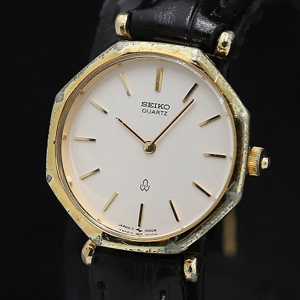 セイコー QZ 16-0150 白文字盤 オクタゴン レディース腕時計 TCY2000000 NSK拍卖