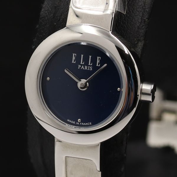 エル ELLE QZ ブラック文字盤 ラウンド EL009-030 レディース腕時計 KMR 2000000 NSK拍卖
