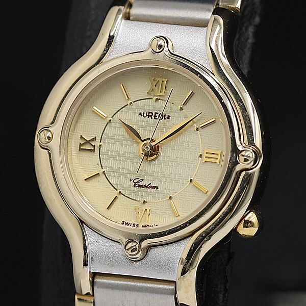 オレオール QZ SW-516 アイボリー文字盤 ラウンド レディース腕時計 TCY2000000 NSK拍卖