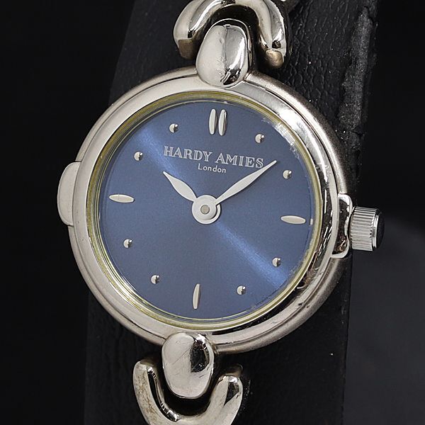 稼動 ハーディ エイミス QZ 青文字盤 レディース腕時計 KTR 2000000 NSK拍卖