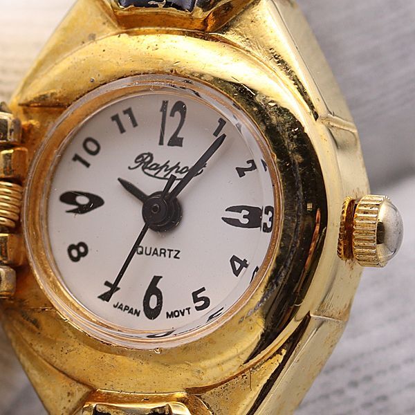 ラポール QZ ホワイト文字盤 バングルウォッチ レディース腕時計 KMR 2550000 NSK拍卖