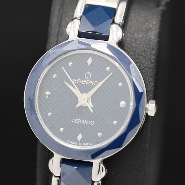 エッセンス ES21904L QZ ネイビー文字盤 レディース腕時計 TKD 2550000 NSK拍卖