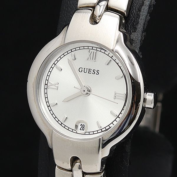 ゲス P187GL2 QZ シルバー文字盤 レディース腕時計 DOI拍卖