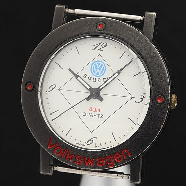 フォルクスワーゲン 151 QZ シルバー文字盤 カットガラス トップのみ メンズ腕時計 OGH 2000000 NSK拍卖