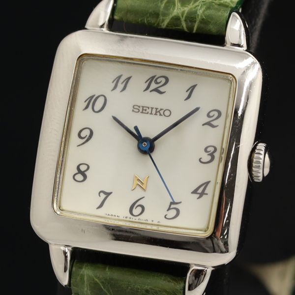 セイコー 1F21-5020 QZ 白文字盤 レディース腕時計 OGI 2000000 NSK拍卖