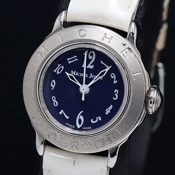 Michel Jordi QZ ラウンド 青文字盤 レディース腕時計 KRK 2000000拍卖