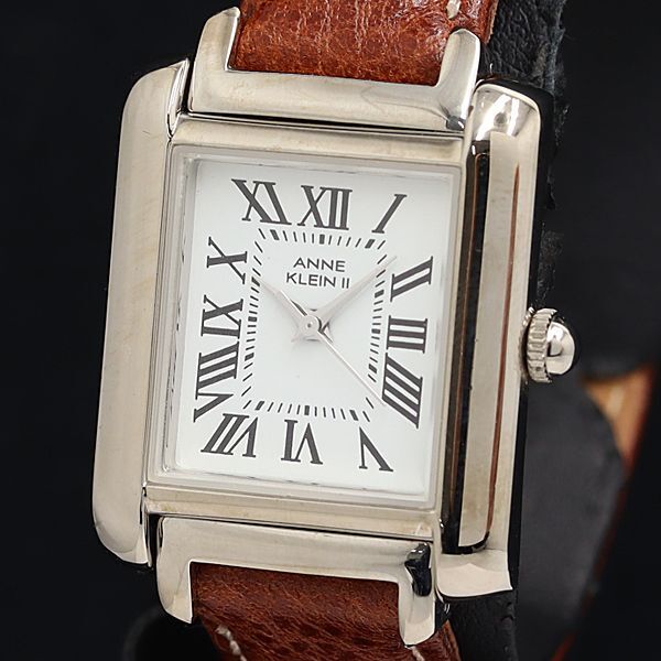 箱付 アンクライン QZ スクエア 白文字盤 メンズ腕時計 MTM 2000000拍卖