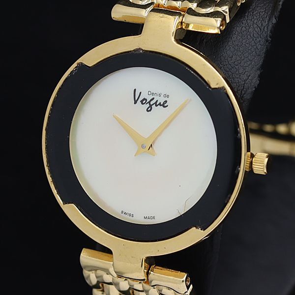 Denis de Vogue 5355 QZ シェル文字盤 メンズ腕時計2550000拍卖