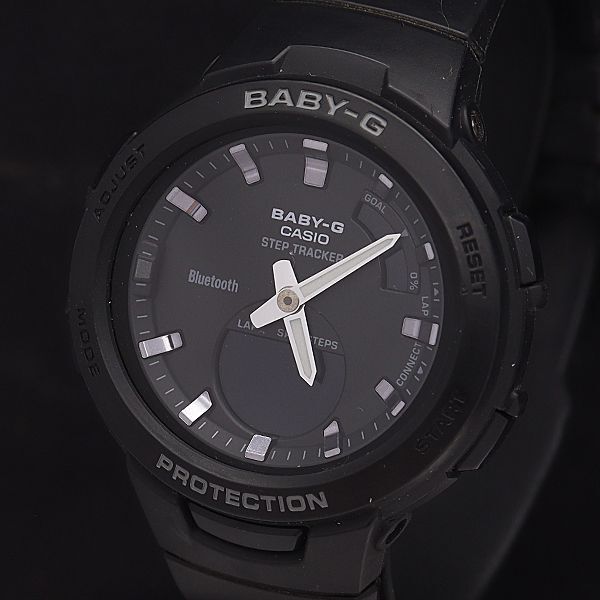 カシオ QZ BSA-B100 ベビージー 黒文字盤 デジアナ レディース腕時計 NKG拍卖