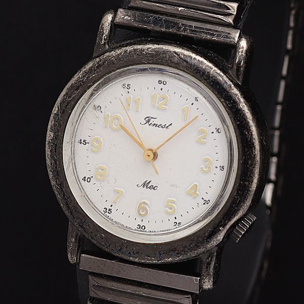 シチズン 手巻き キュー&キュー メック 白文字盤 ラウンド アラビア メンズ/ボーイズ腕時計 KYM拍卖