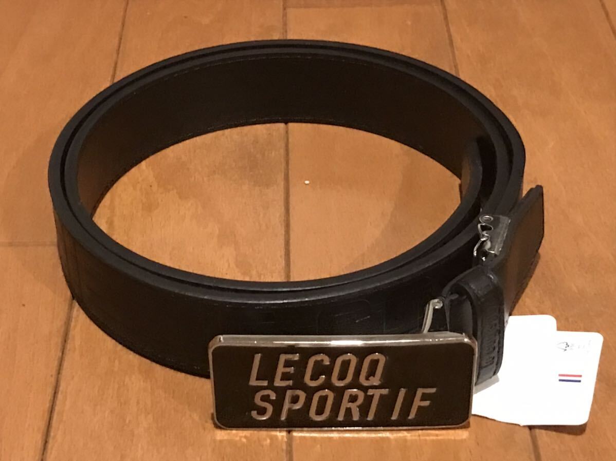 ルコック スポルティフゴルフ le coq sportif GOLF ゴルフベルト サイズ F 最長105cm 定価6500円拍卖