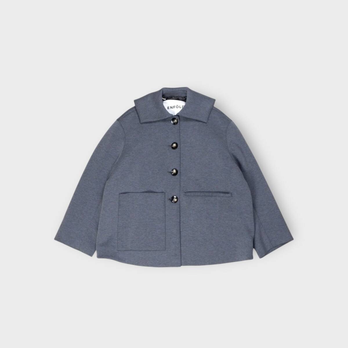 ENFOLD【FLAT-COLLAR SILHOUETTE COAT】拍卖