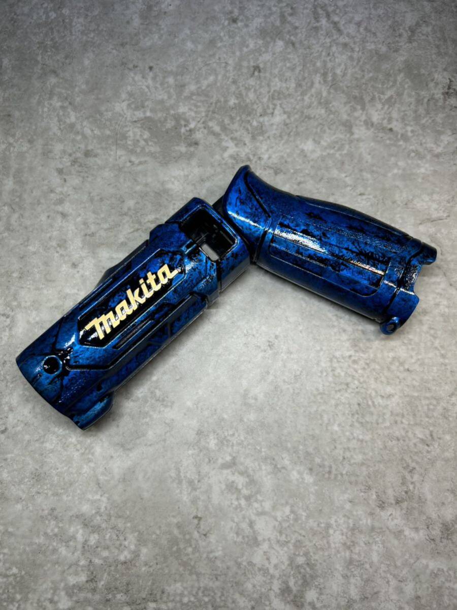 Makita DF012D 充電式ペンドライバー オリジナルラップ塗装 ペンインパクト 腰袋 腰道具 現場 鳶 ハイエース TD022D 拍卖