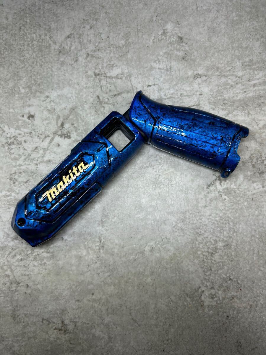Makita TD022D ハウジング カスタムペイント ラップ塗装 ペンインパクト ペンドライバー マキタ 腰道具 ニックス 現場 腰袋 鳶拍卖