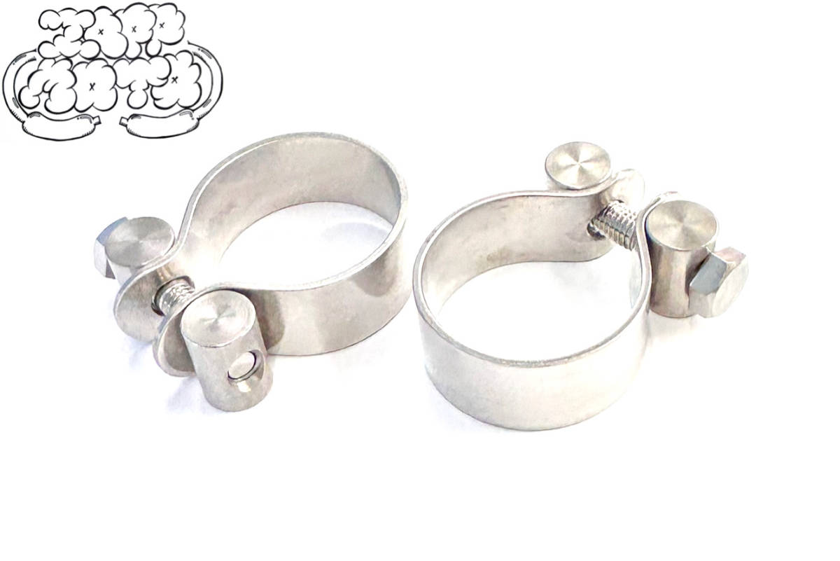 ◆◇新品 リプロ◇◆W1S W1SA 650RS W3 ステンレスマフラーバンド KAWASAKI カワサキ拍卖